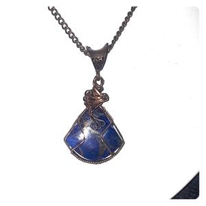 Lapis & Copper Necklace